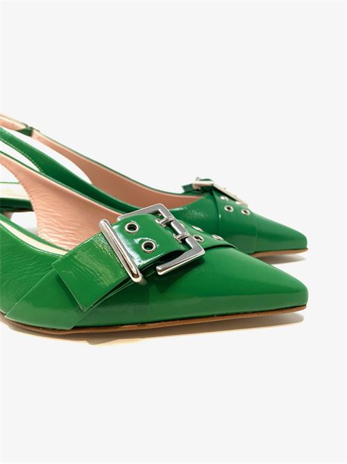 Slingback donna con fibbia IL LACCIO | N198VERLUXVERDE